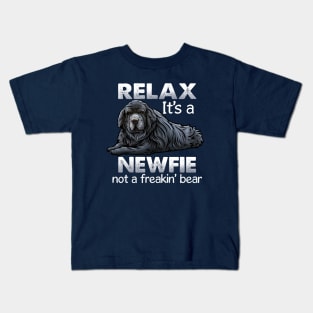 Relax It's A Newfie Kids T-Shirt